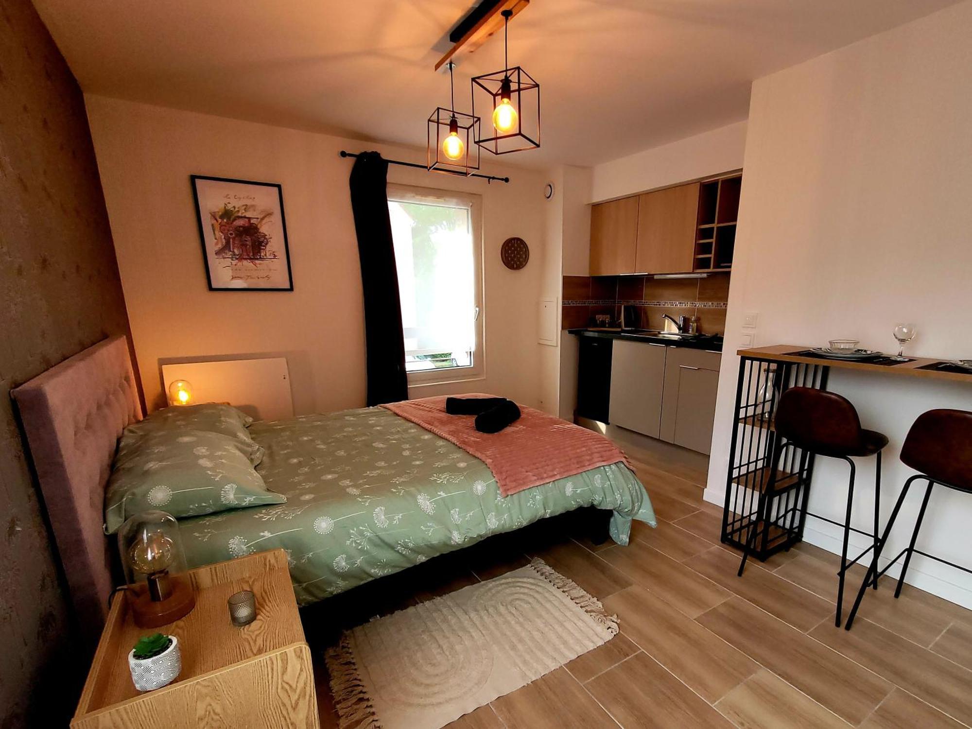 Apartamento L' Ecrin De Jade Melun Habitación foto